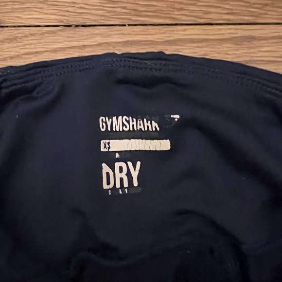 Gymshark  Training Graphic Leggings- Navy - Size XS - Picture 4 of 11